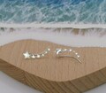 Sterling Silver Star Ear Climbers