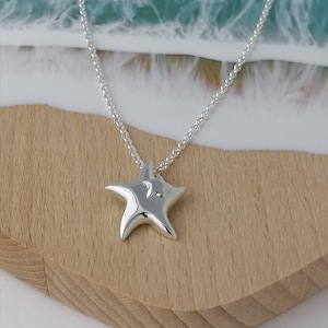 Sterling Silver Starfish Pendant