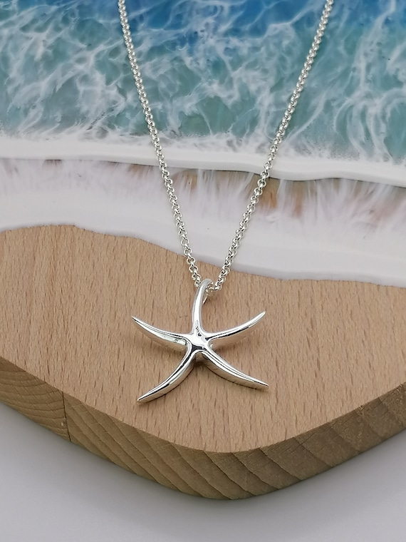 Sterling Silver Starfish Necklace