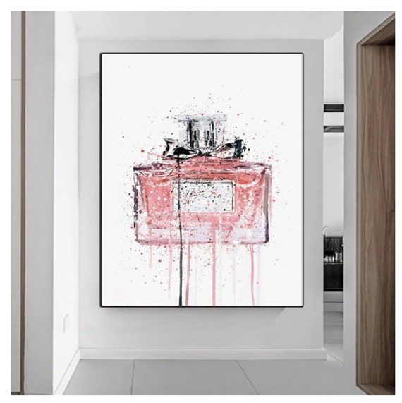 Letra Grande Graffiti Perfume Arte Callejero Lienzo Impresion Etsy Espana