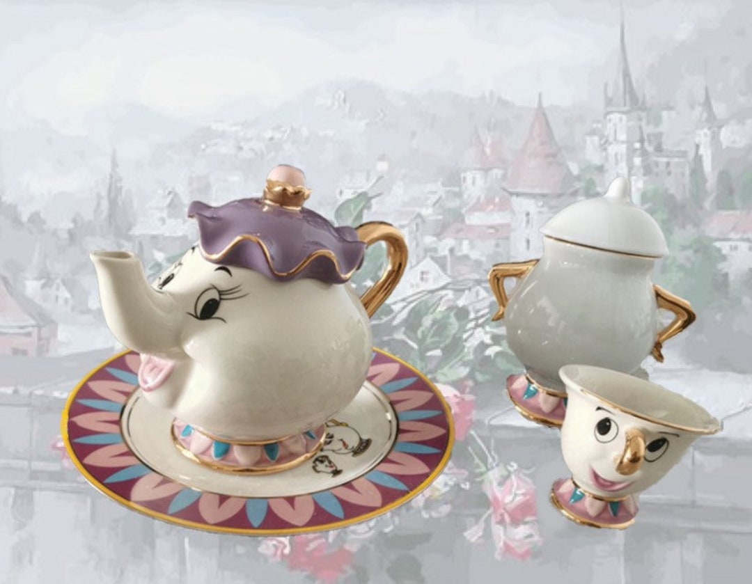 Beauty and the cheap beast china tea set