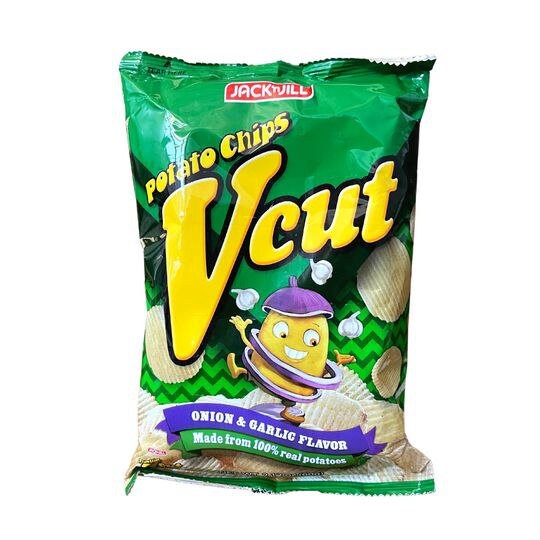 Jack 'N Jill Vcut Potato Chips Onion and Garlic Flavor Etsy Canada