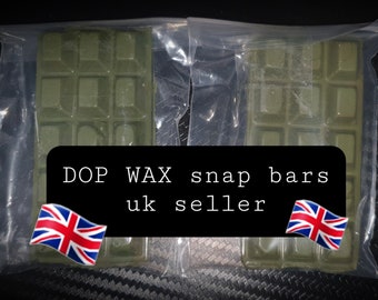 Green Dop Wax Snap Bars low temperature melt