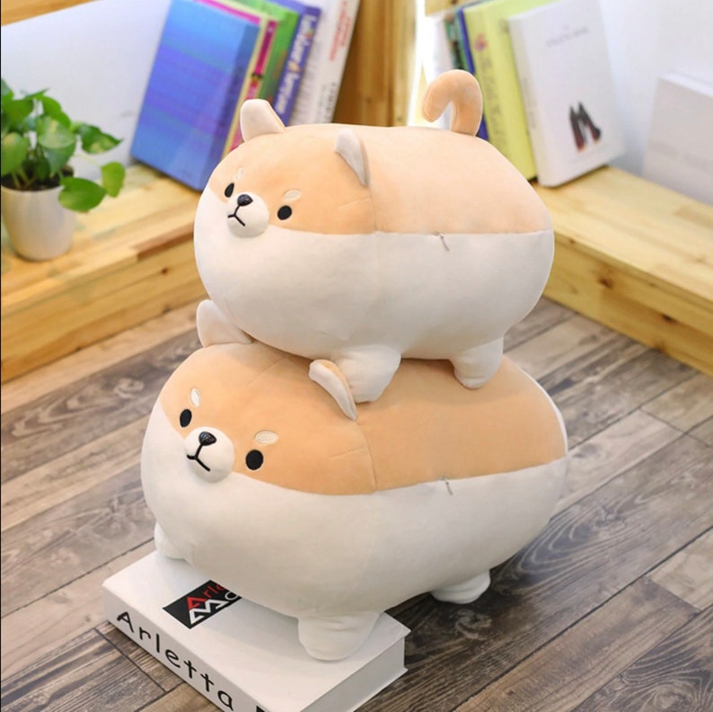 Kawaii Cute Shiba Inu Dog Mochi Stuffed Animal Toy Plushie | Etsy