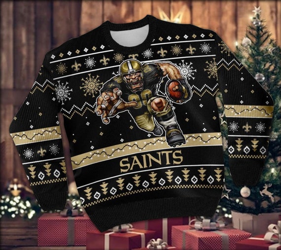 saints christmas sweater