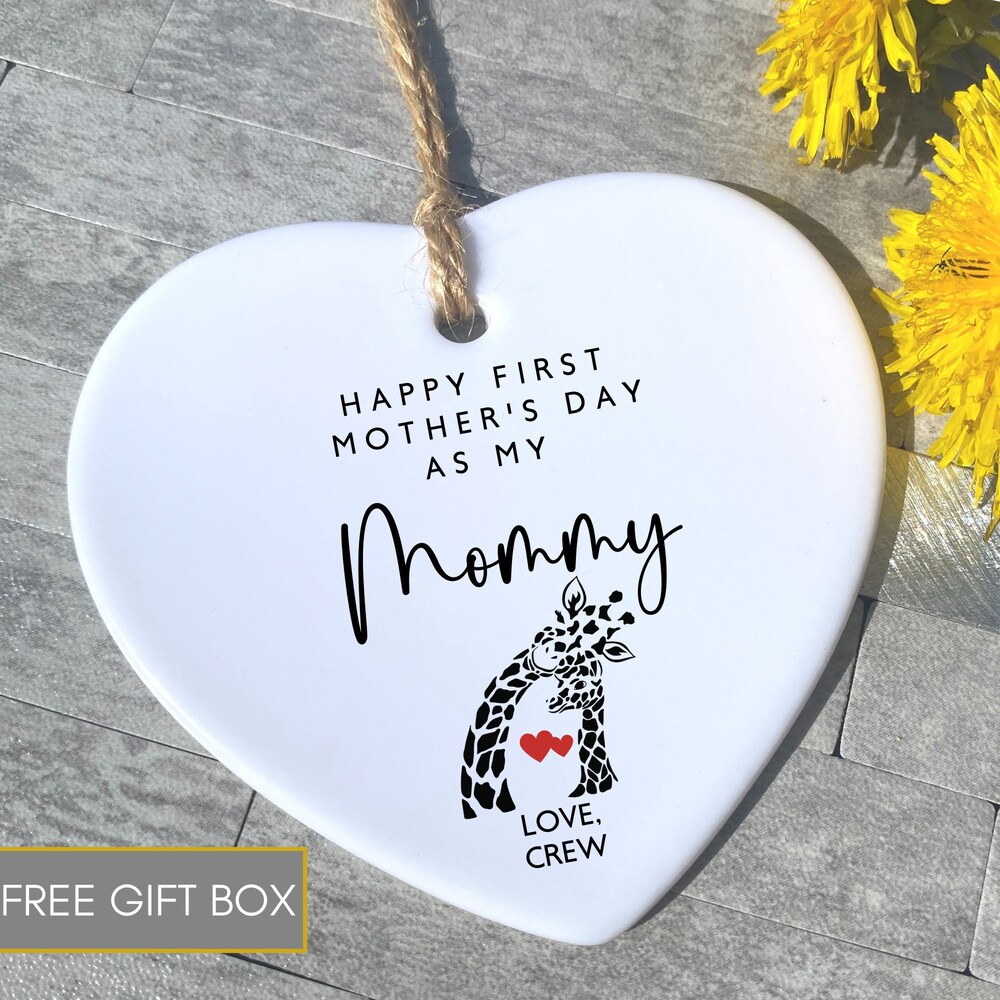 Gift For Nanny Personalized 1St Mother'S Day Gift, Mother'S Day Gift, First Mothers Day Gift, Mother'S Day Keepsake,  1St Mothers Day As Mommy, Mama Gift Custom Mothers Day Unisex Style Peckshirt