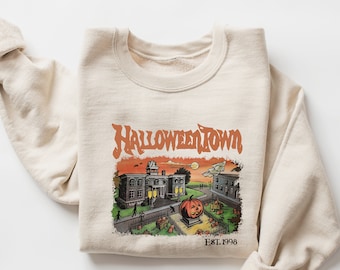 Halloweentown Est 1998 Sweatshirt, Halloweentown Sweatshirt, Halloween Party Sweatshirt, Halloween Sweatshirt, Halloweentown University