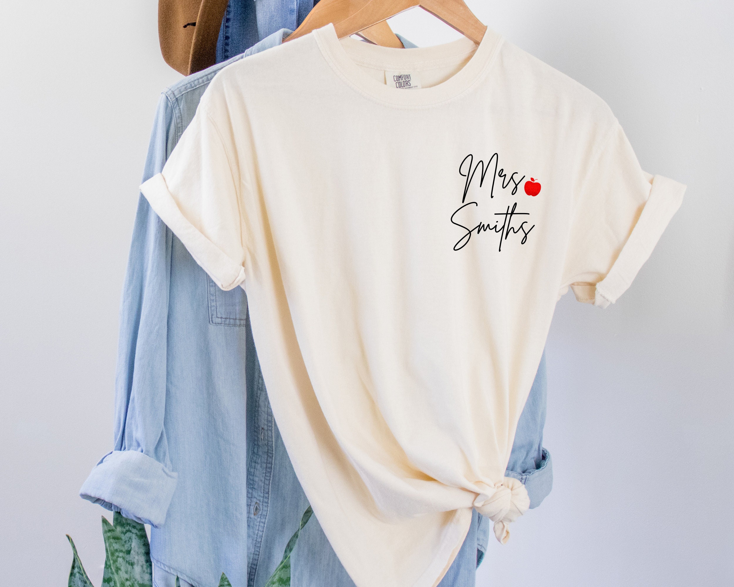 Pocket Name Shirt - Etsy
