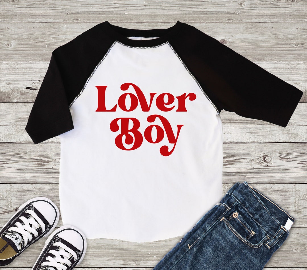 Lover Boy Shirt, Baby Boy Shirt, Baby Boy Valentine's Day Shirt, Baby