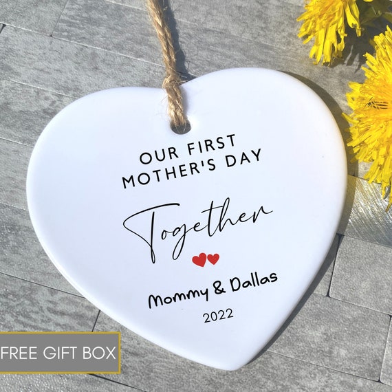 Personalized 1st Mother's Day Gift, First Mothers Day Ornament