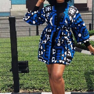 Ankara Kimono Jacket