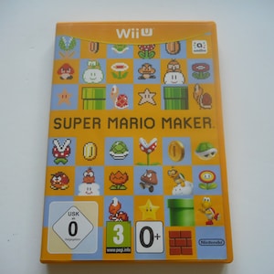 Super Mario Maker Nintendo Wiiu Wii U Game With Manual 