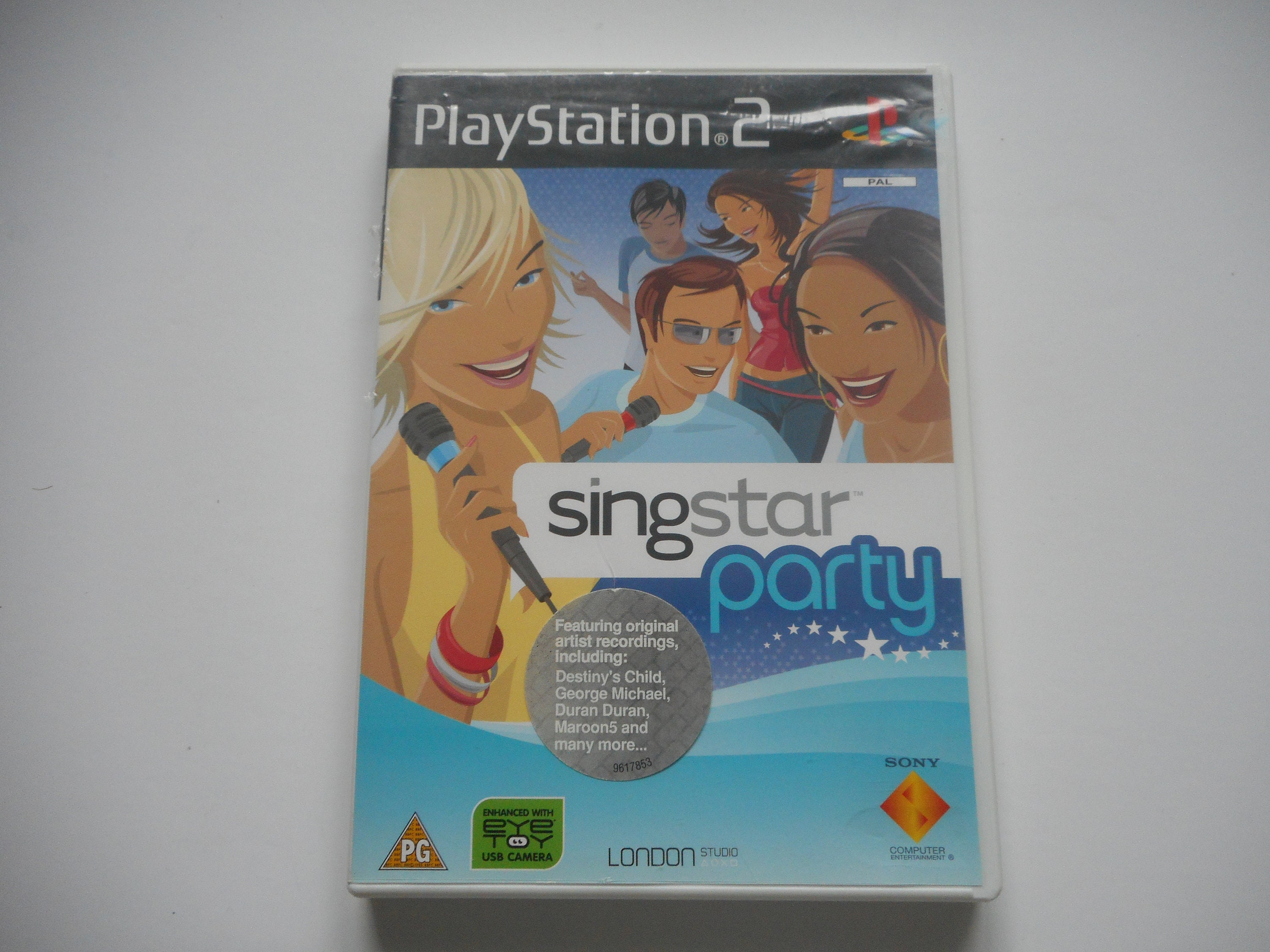 Singstar games (Playstation 2) PS2 TESTED