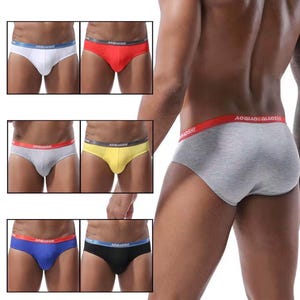 Men briefs breathable good quality cotton