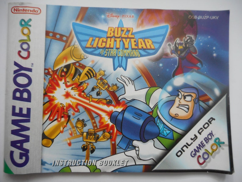 Buzz Lightyear of Star Command (gameboy Color) - Etsy
