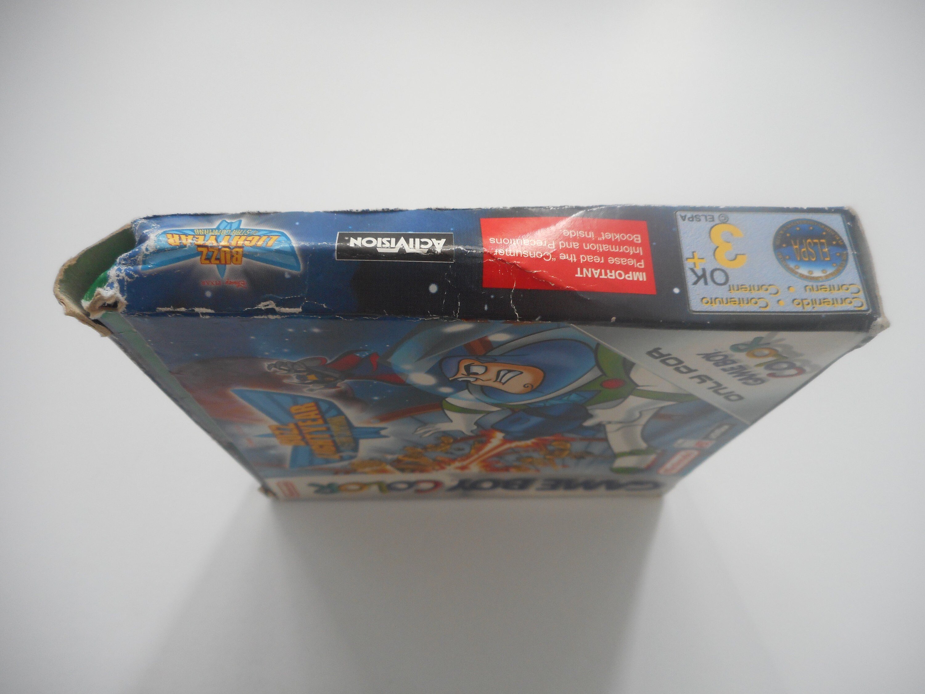 Buzz Lightyear of Star Command gameboy Color Etsy