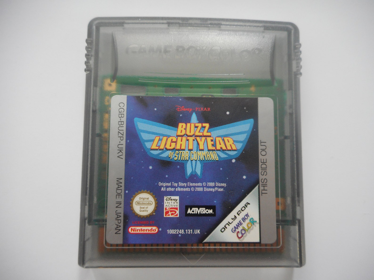 Buzz Lightyear of Star Command gameboy Color Etsy