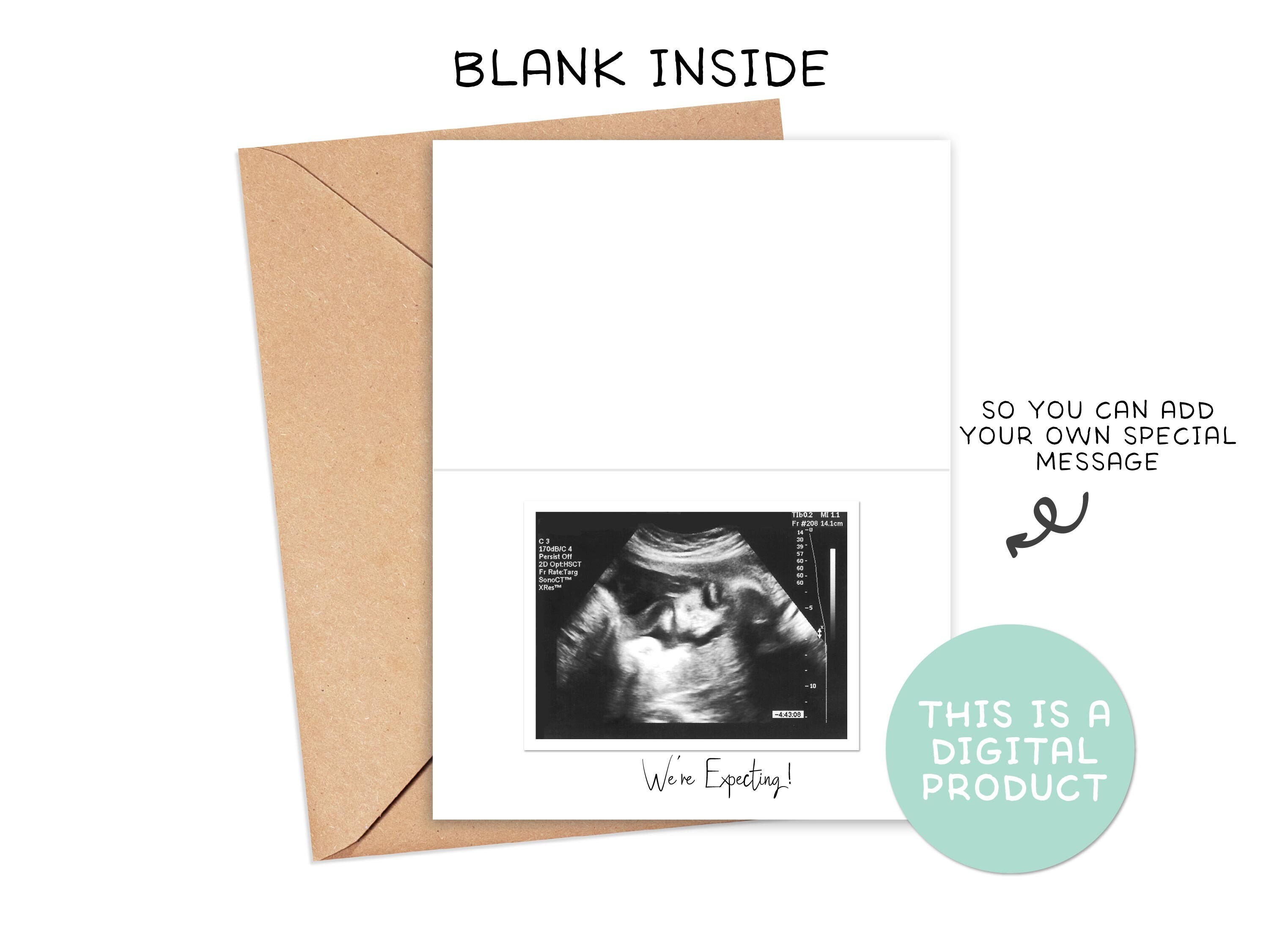 Pregnancy Announcement to Husband Card Pregnancy Announcement Etsy
