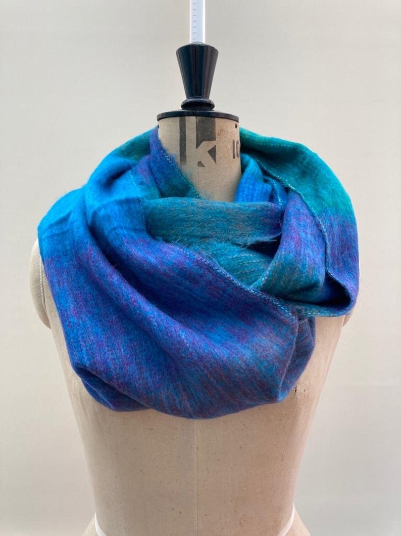 Alpaca Snood Infinity Scarf Shawl Warm Funky Casual Colourful Ethical