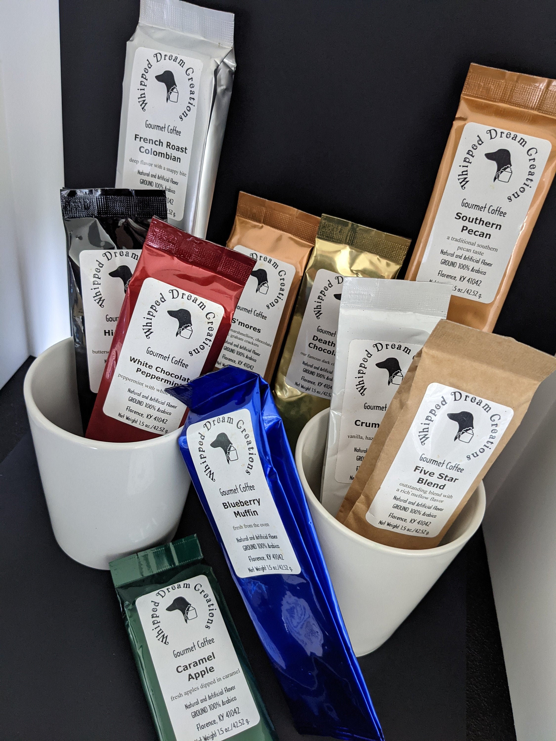 Gourmet Coffee Sample Pack Choose 4 Etsy