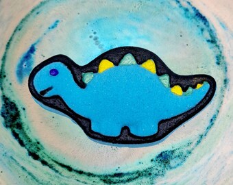DINOSAUR BATH BOMB, Dinosaur Gift, Dinosaur Gifts For Boys, For Girls, Bath Bombs For Kids, Birthday Gift, Christmas Gift for Children.