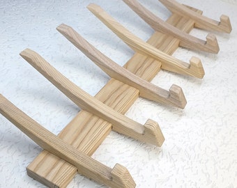 Coat rack, Wall coat rack, Entryway coat hanger, Coat hanger, Clothing rack, Wooden coat hooks,