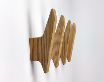 Modern Coat Hooks. Decorative Wall Hooks. Modern Coat Rack.