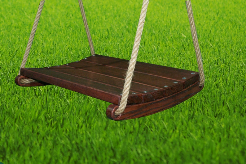 Wood Swings. Rope Swing. Wooden Tree Swing. Wood Swing. Wooden Etsy