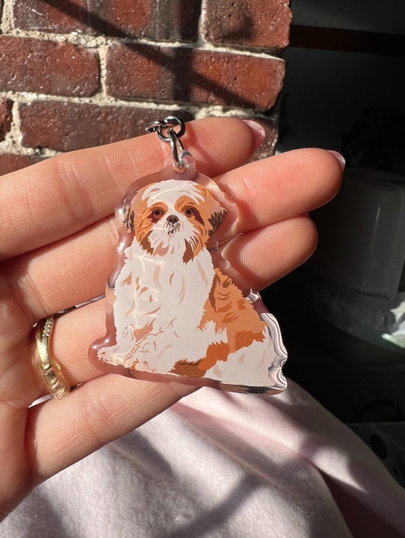 Shih Tzu Keychain Shih Tzu Keychain