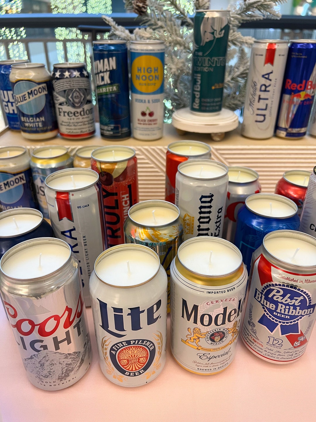 Can Candle, Beer Can Candle, Soda Can Candle, Unique Gift, Hand Poured