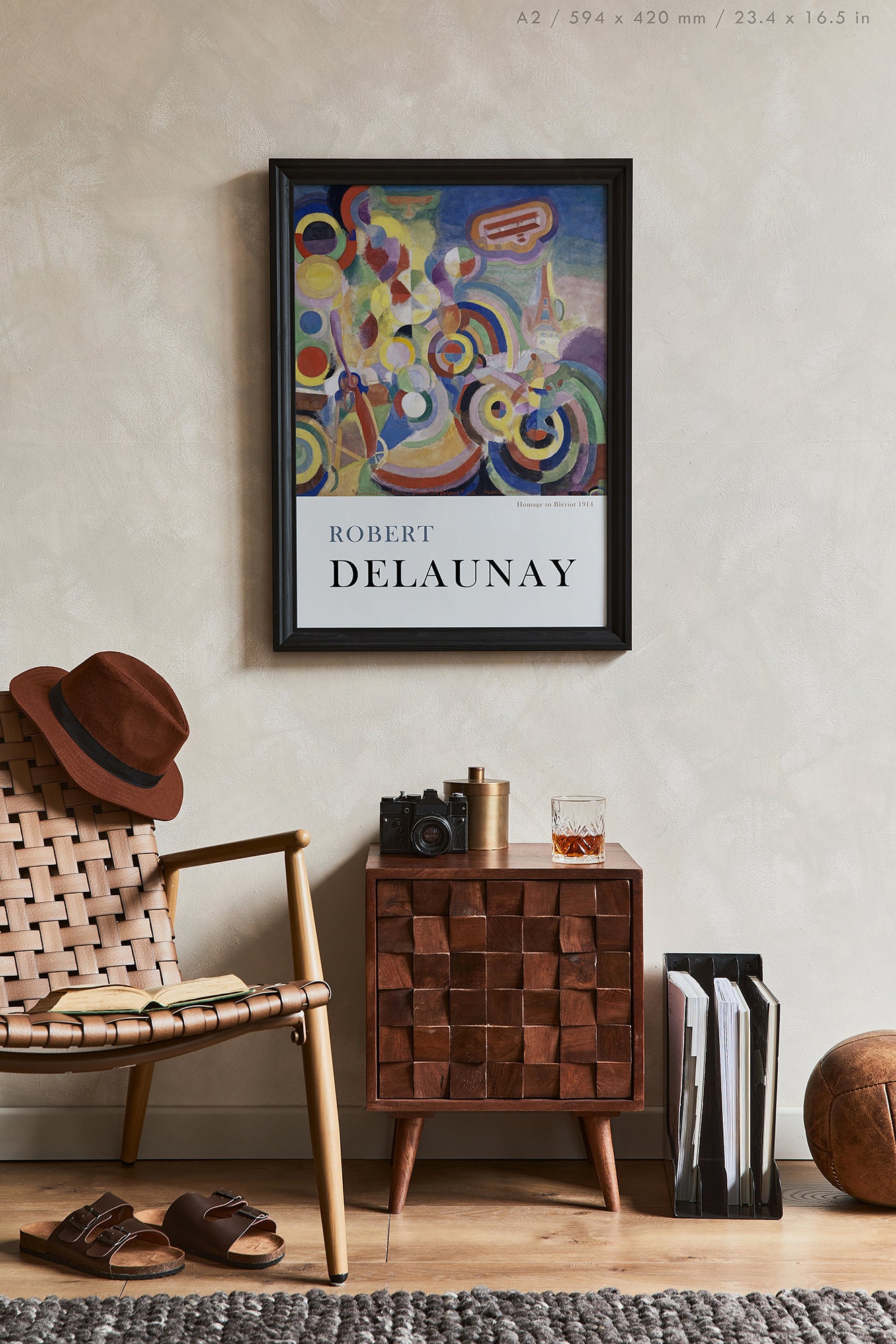 Homage to Bleriot Robert Delaunay Orphism Wall Art French Etsy UK