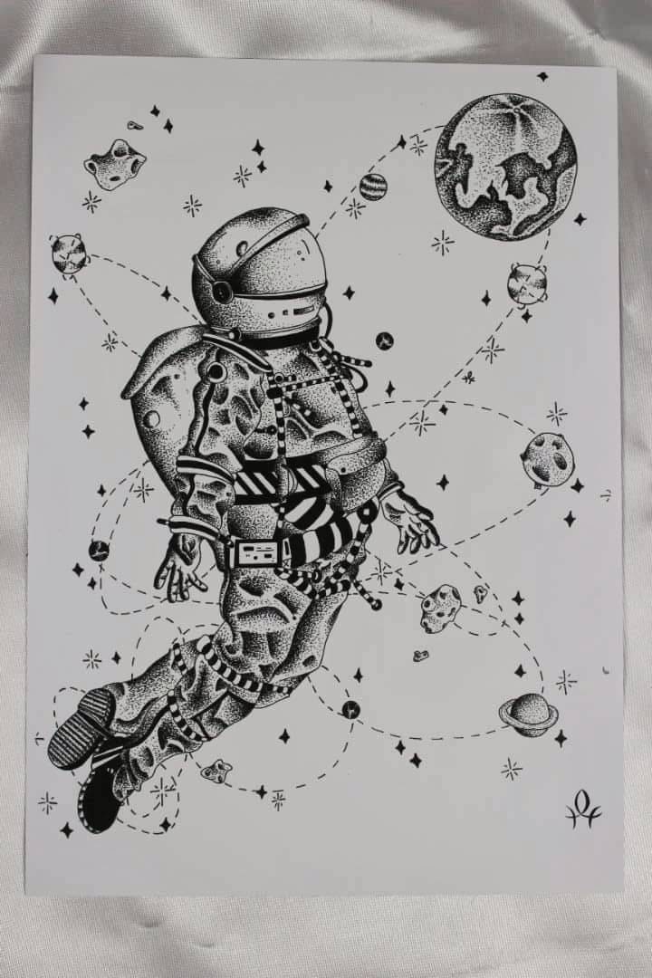 Print Astronaute/Astronaut Print