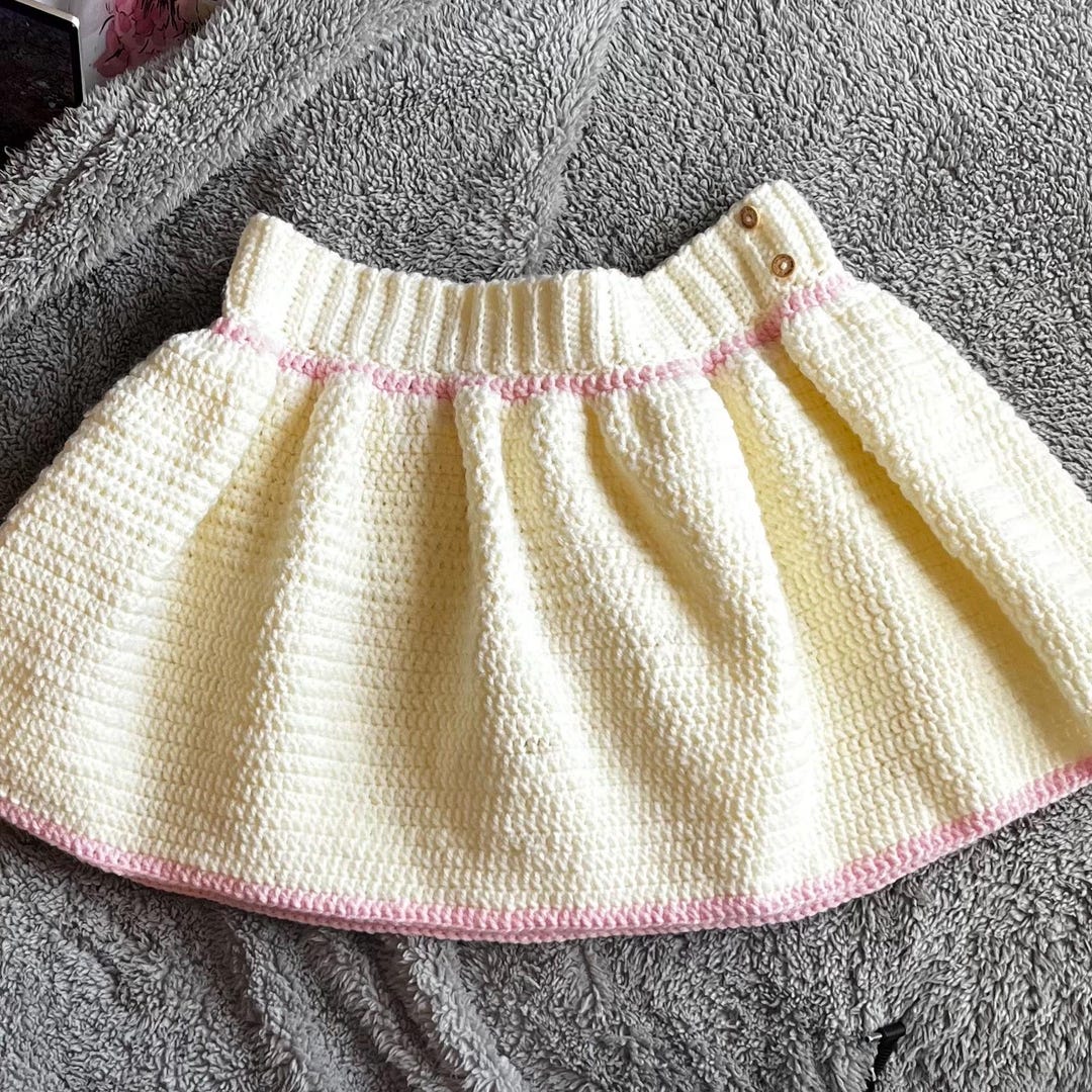 Mini Skater Skirt Crochet Pattern - Etsy