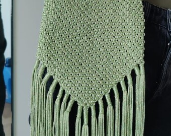 Borsa macrame fatta a mano