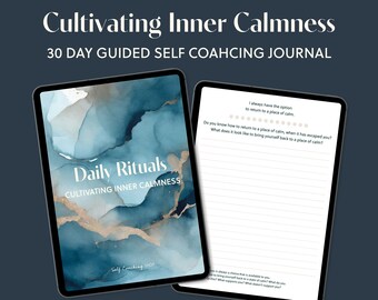 Anxiety Journal Mental Health Workbook Therapy Stress Relief Daily Wellness Journal Affirmations Cultivating Inner Peace Self Care Journal