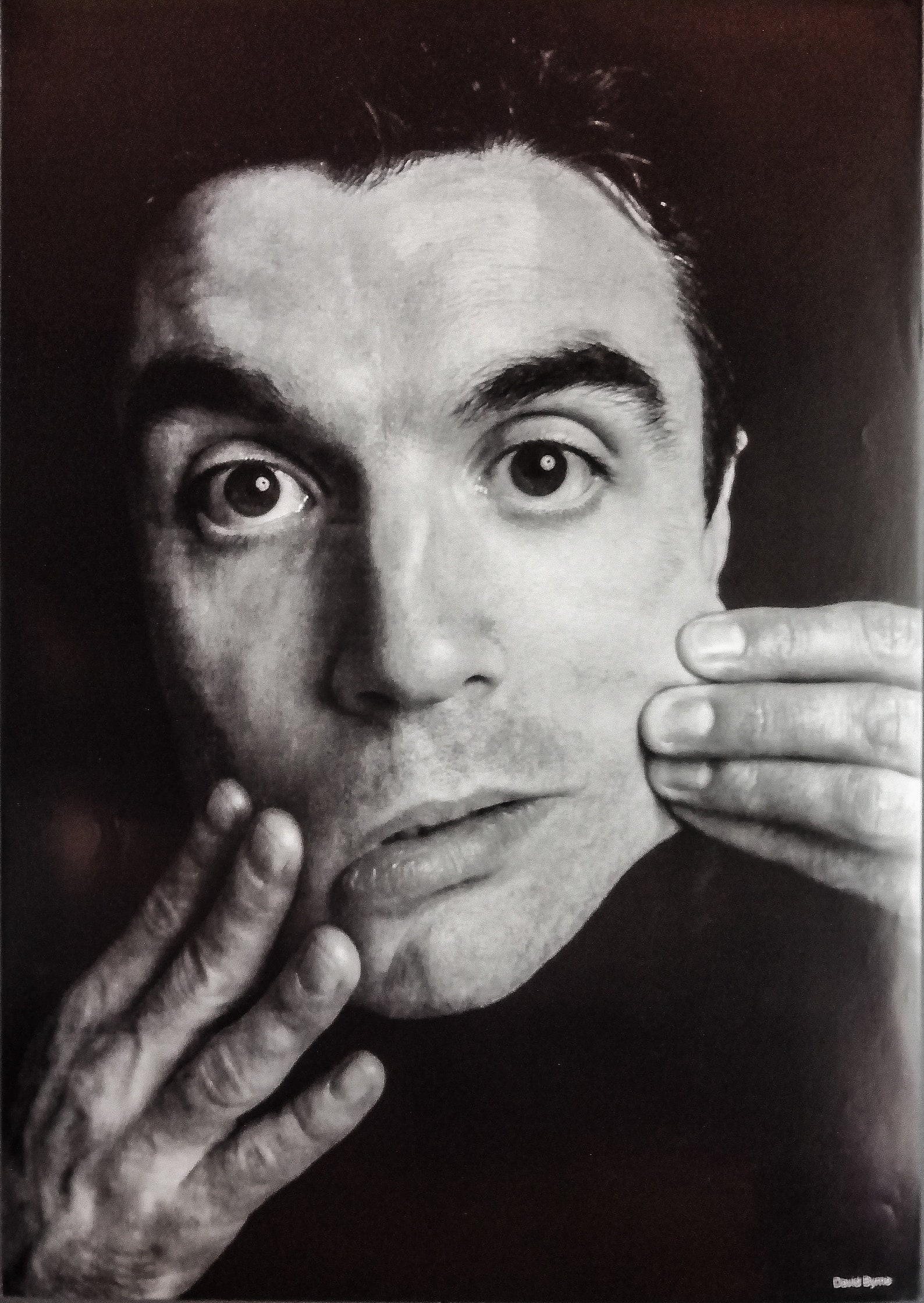DAVID BYRNE Original Vintage Poster 80s Black/white | Etsy