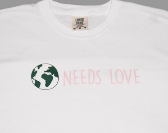 World Needs Love Etsy