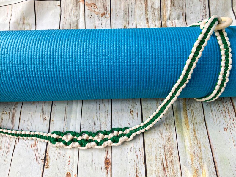 Original Macrame Yoga Mat Holder Yoga Mat Strap Yoga Mat Etsy