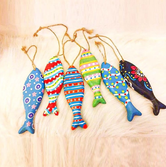 Gift for Kid: Blank Fish for DIY Craft Projects Wood Fish Decor Decorative  Wood Fish Baby Toys Gift for Kid -  Canada