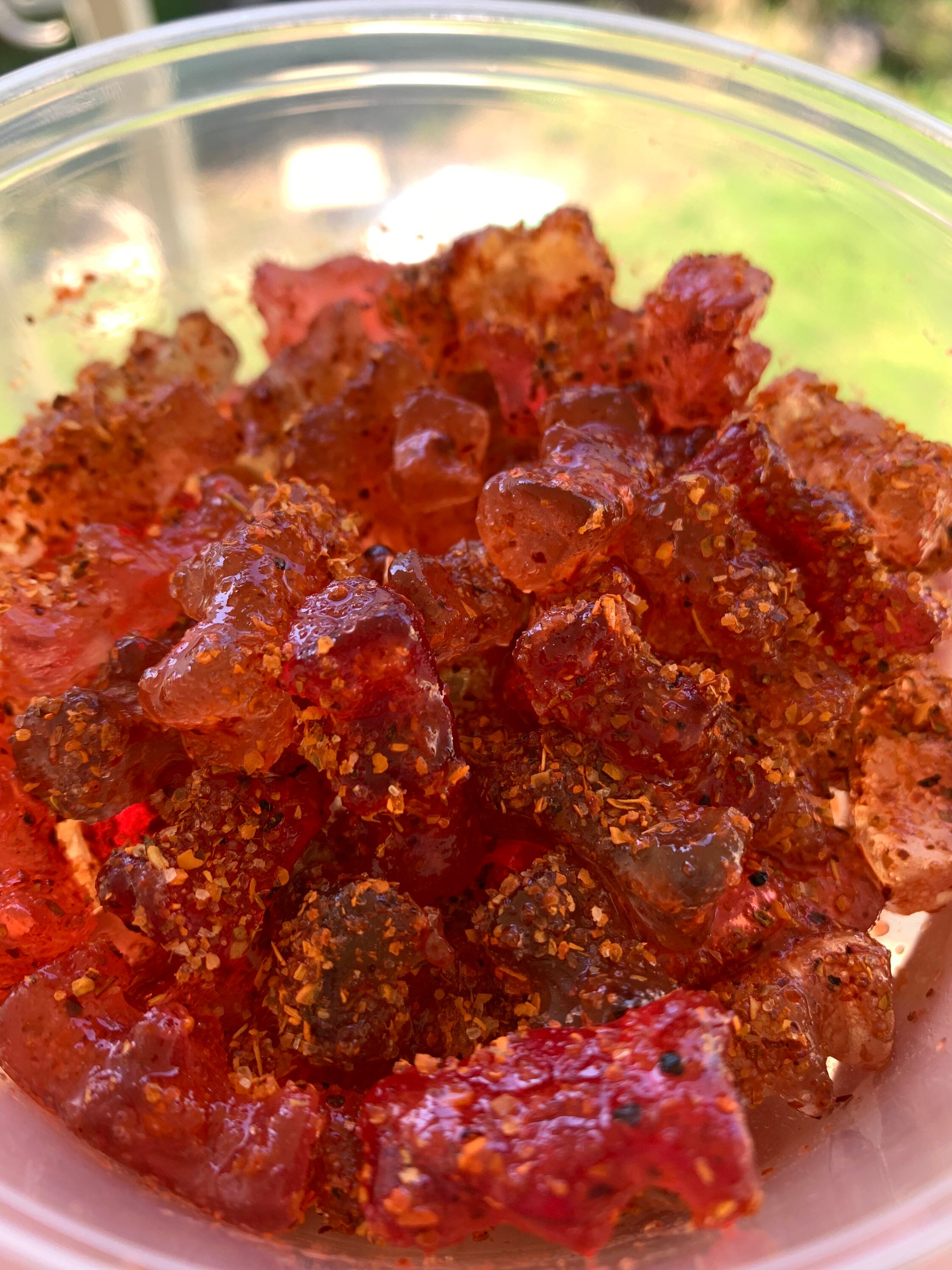 SUGAR FREE snacks Chamoy covered candy Chamoy gummies | Etsy