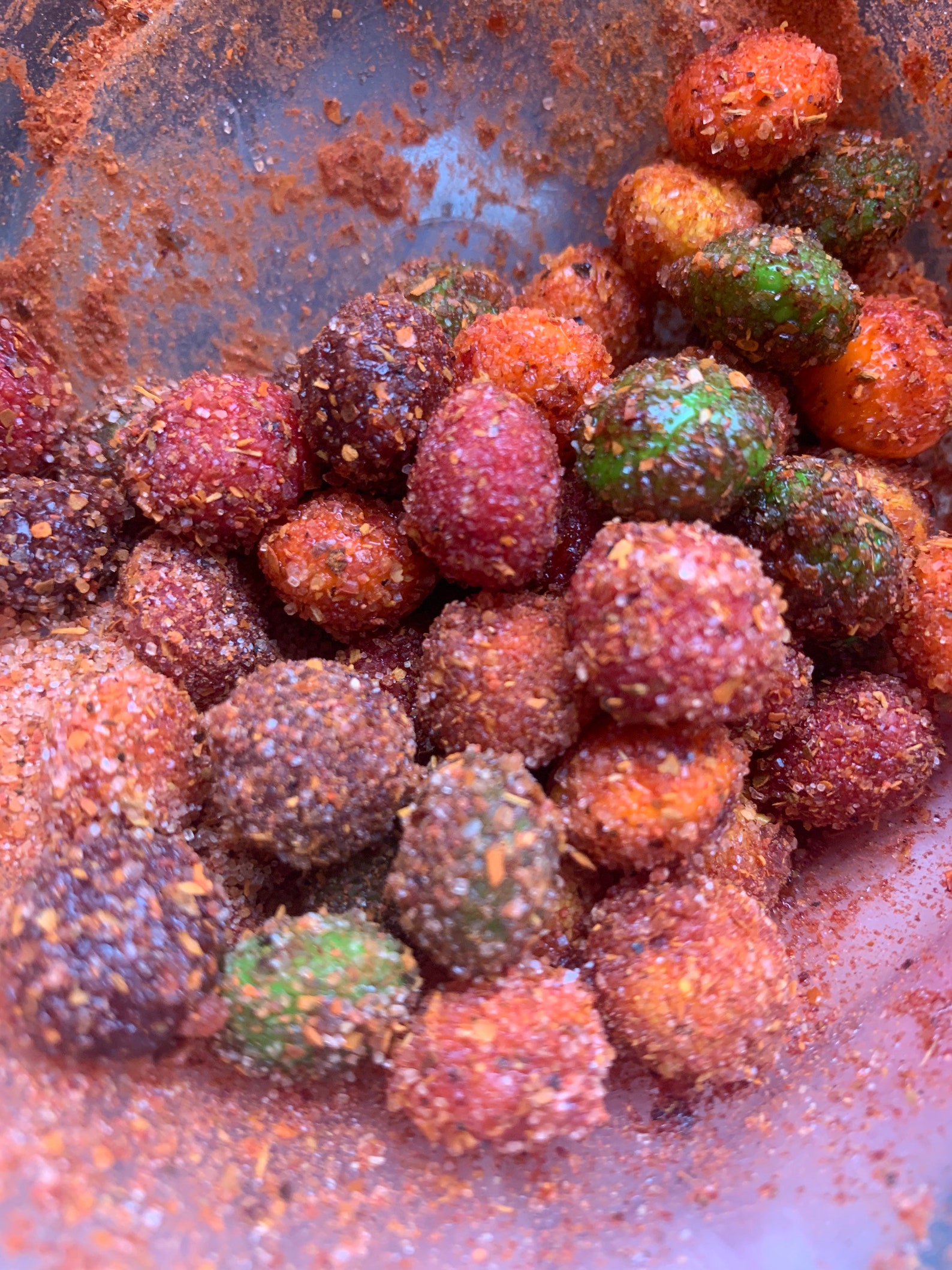 Chamoy Covered Candy Starburst Chamoy Candy Tajin Chile Etsy