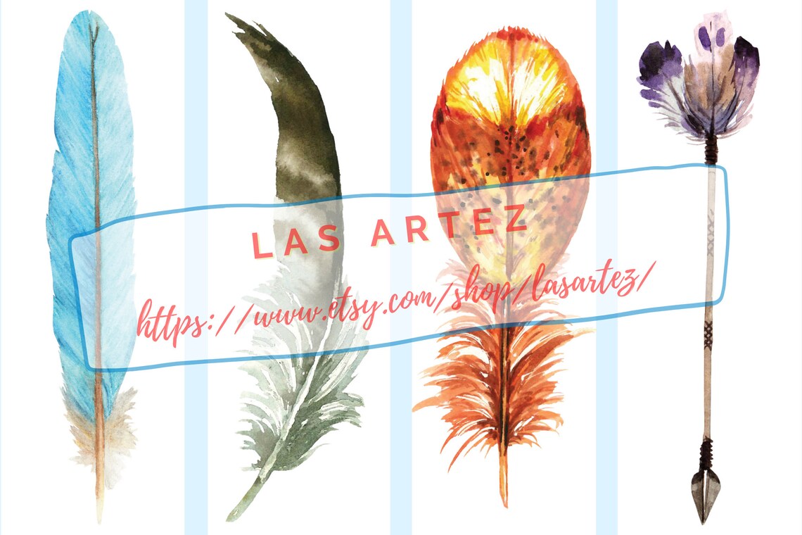 feather watercolor bookmark set 2 printable bookmark with etsy