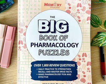 The Big Book of Pharmacology Puzzles: A Daily Review to Strengthen Recall and Master Drug Facts