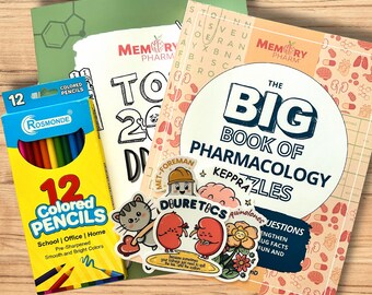Lot des 200 meilleurs livres sur les médicaments et la pharmacologie