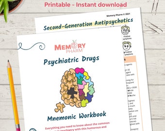 Psychiatry Drugs Mnemonic Workbook (PDF)