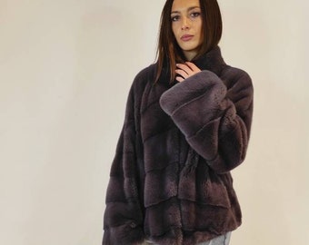 lightweight fur jacket