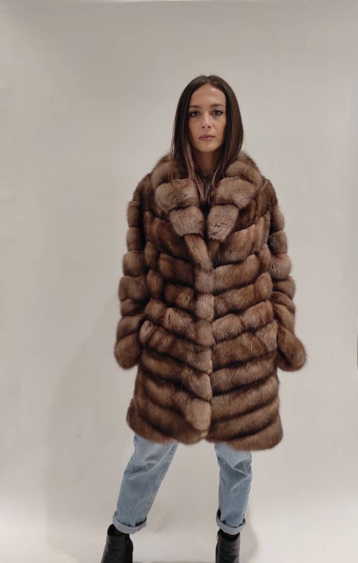 Sable fur coat cost Clearance