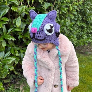 Gabby’s Dollhouse-Inspired Crochet Hat