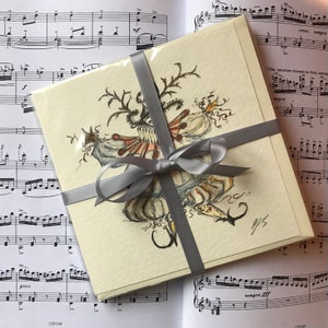The Opera Collection - Cartão comemorativo, pacote de presente, 6 designs originais, em branco, Richard Studer