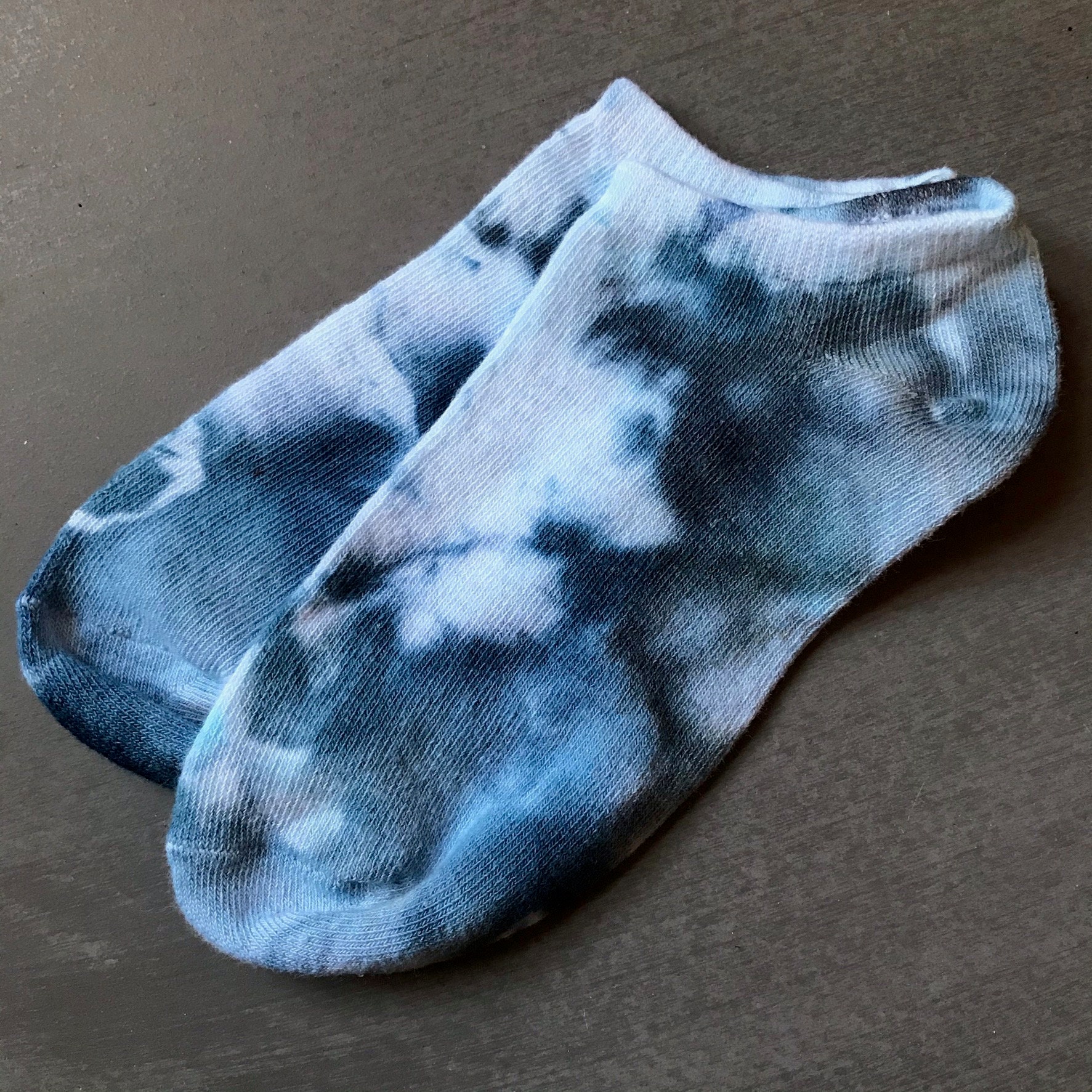 Pink/blue Tie Dyed Adidas and Non Branded Socks trainer/crew - Etsy UK